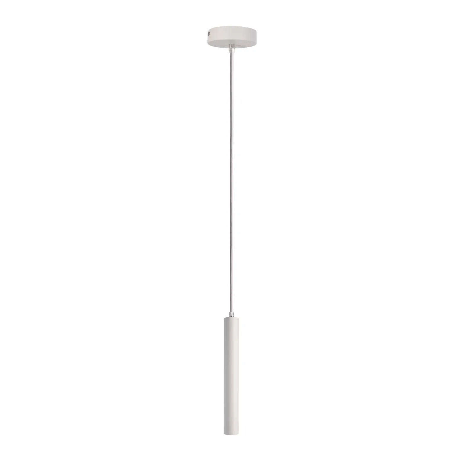 LED-Hängeleuchte Slim, weiß, Aluminium, 2.700 K
