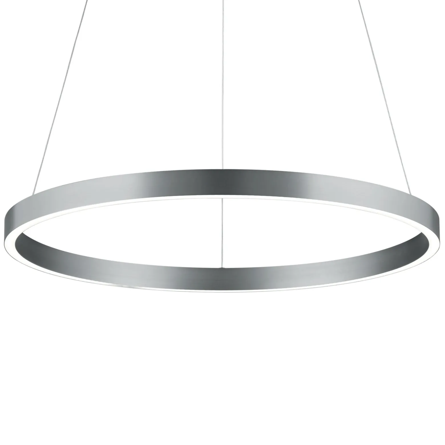 LED-Hängeleuchte Svea-L 60 nickel