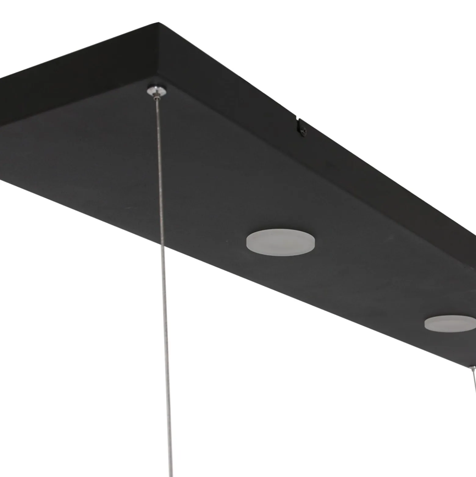LED-Hängeleuchte Tor, sechsflammig, schwarz