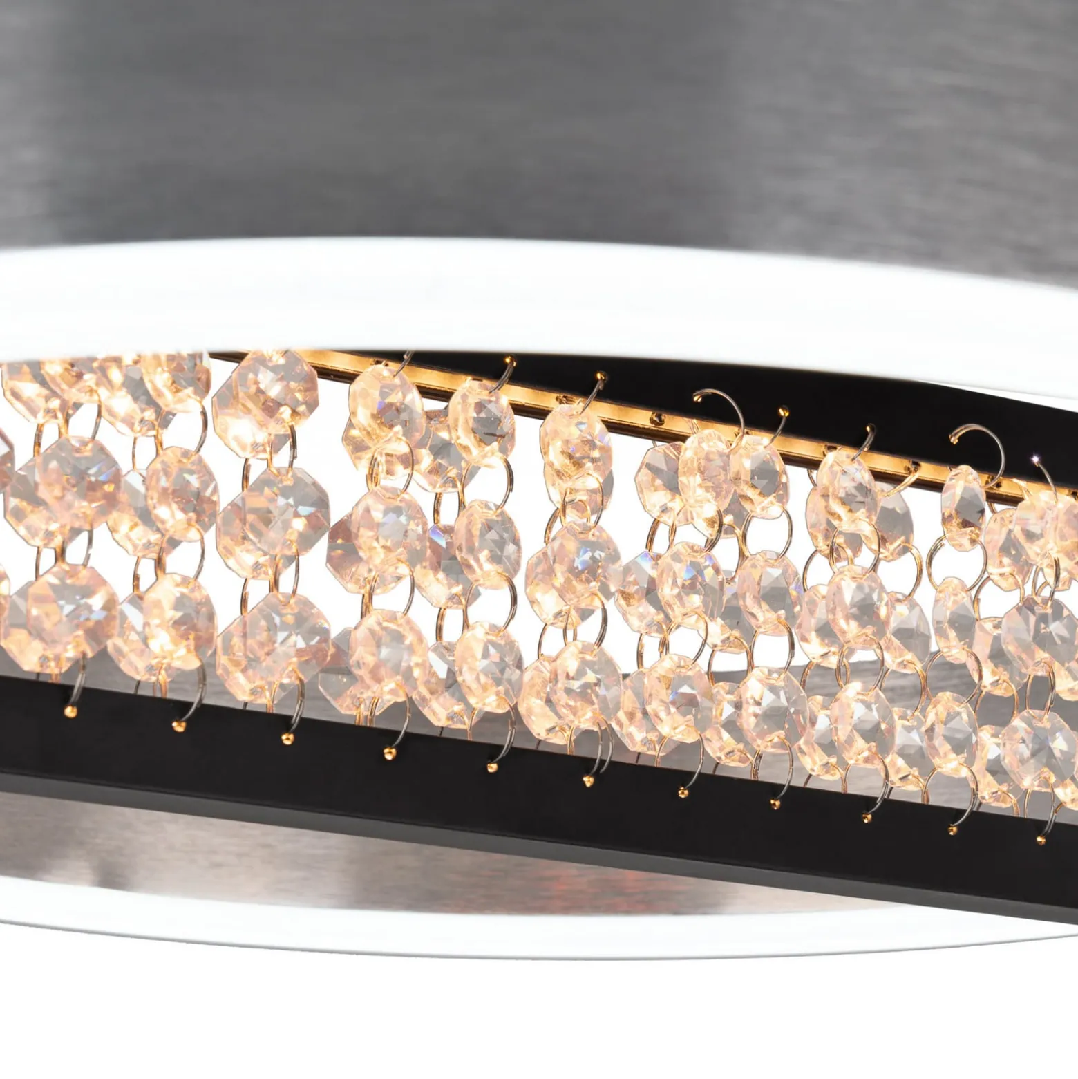 LED-Hängeleuchte Yvaris, silber, CCT, Fernbedienung