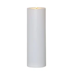 LED-Kerze Flamme Rak 32,5 cm weiß Kunststoff Batteriebetrieb