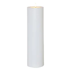 LED-Kerze Flamme Rak 37,5 cm weiß Kunststoff Batteriebetrieb