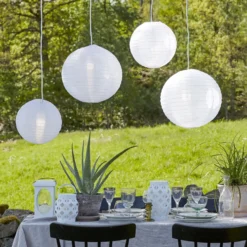 LED-Laterne Flame Lantern, weiß, Höhe 16 cm