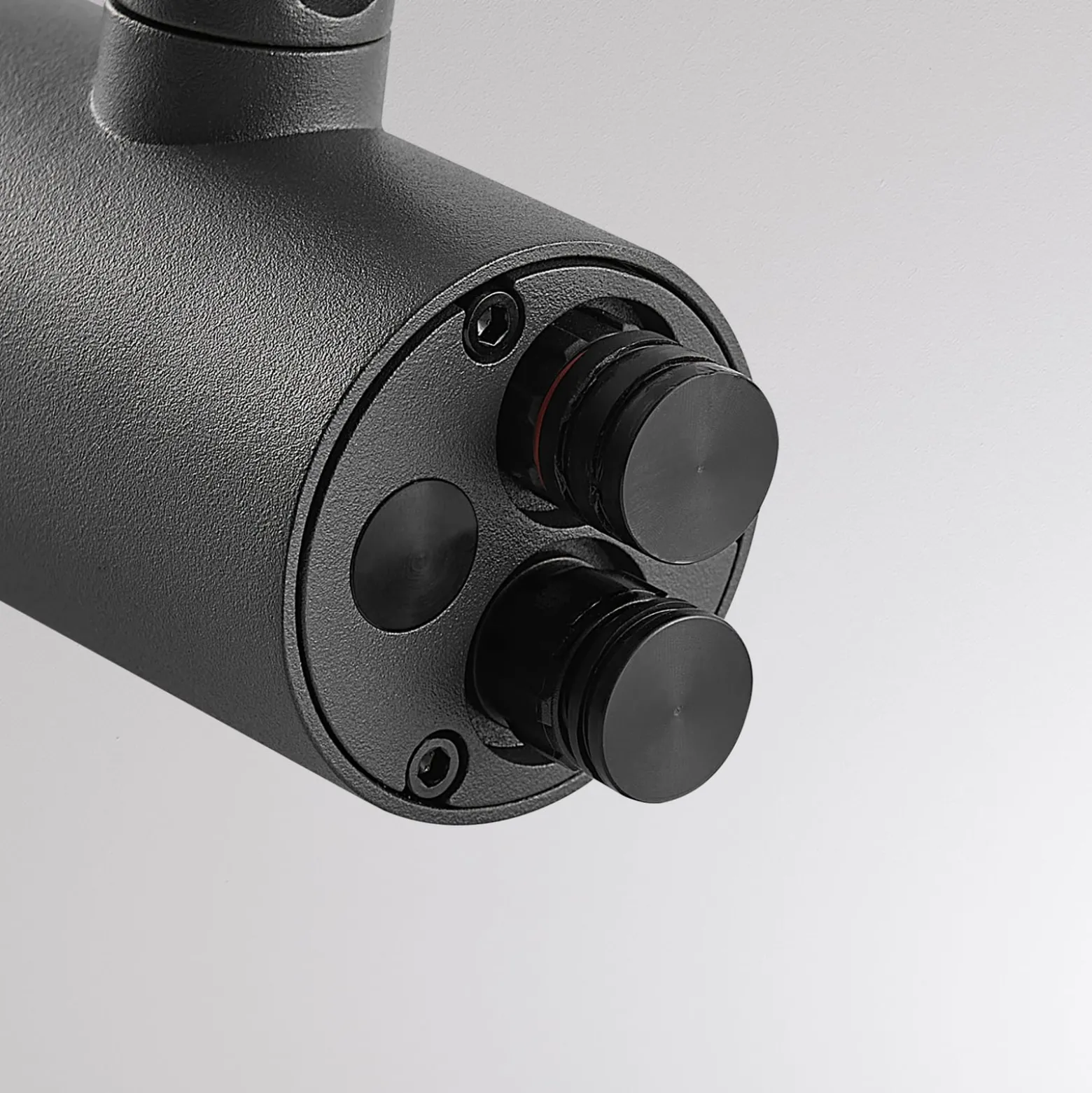 LED-Leuchtenkopf CHOPA II, anthrazit, CCT, IP65, Metall