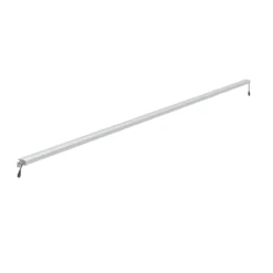 LED-Leuchtleiste, DSM-Zäune, Alu, 196cm, silber