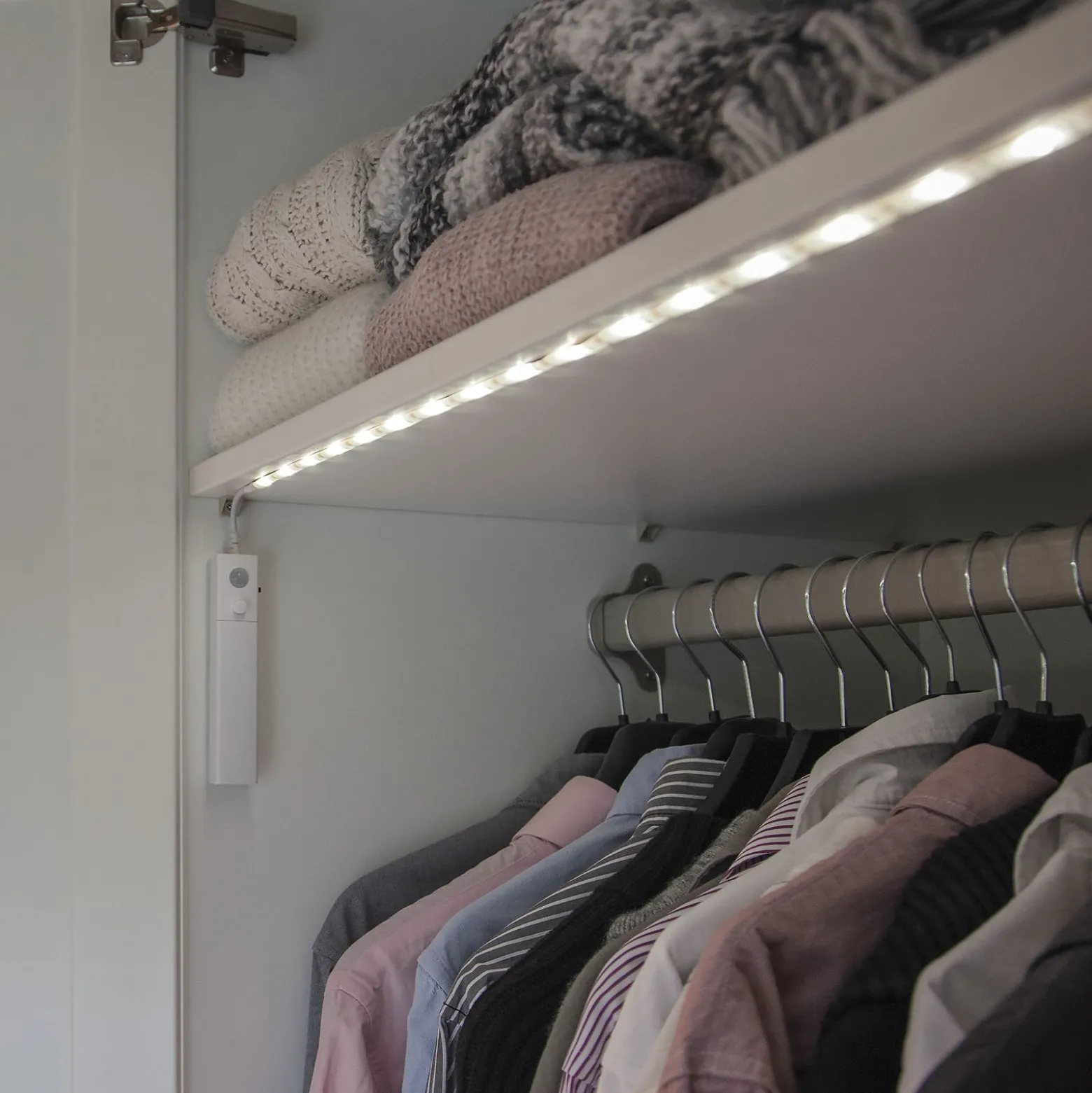 LED-Lichtband mit Bewegungssensor, Batteriebetrieb