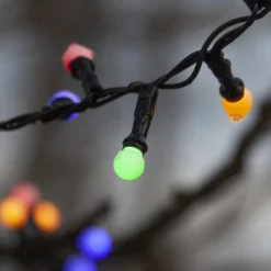 LED-Lichterkette Berry Mini mit Timerfunktion bunt