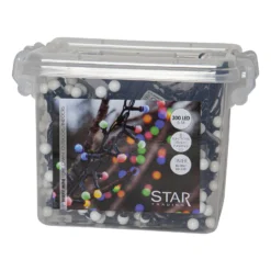 LED-Lichterkette Berry Mini mit Timerfunktion bunt