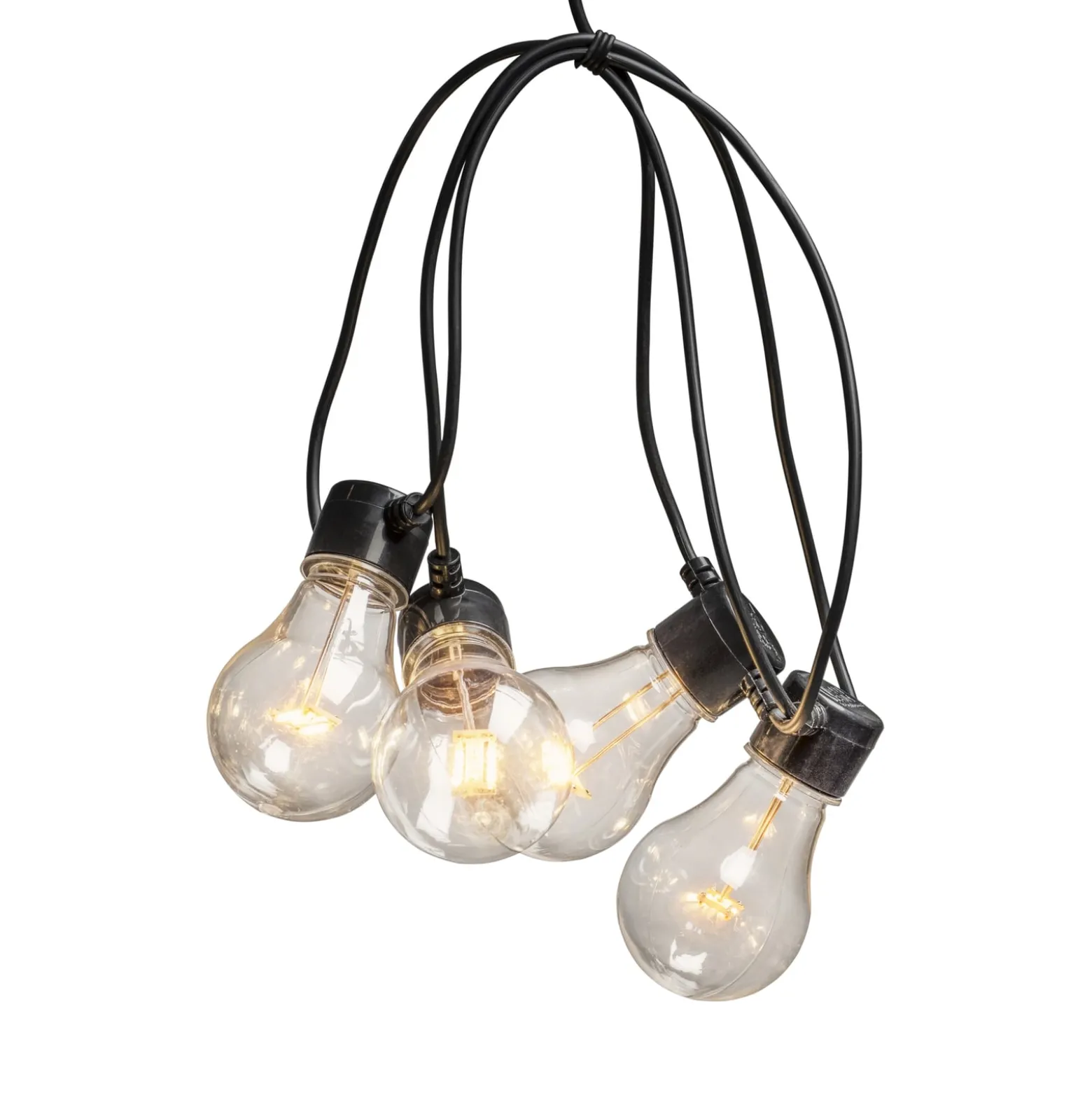 LED-Lichterkette Biergarten Basis-Set, bernstein