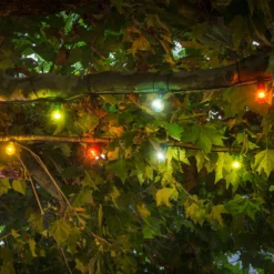 LED-Lichterkette Biergarten Erweiterung, bunt