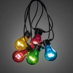 LED-Lichterkette Biergarten Erweiterung, bunt