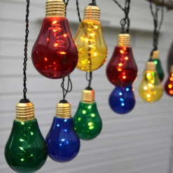 LED-Lichterkette Glow mit 10 bunten Lichtquellen