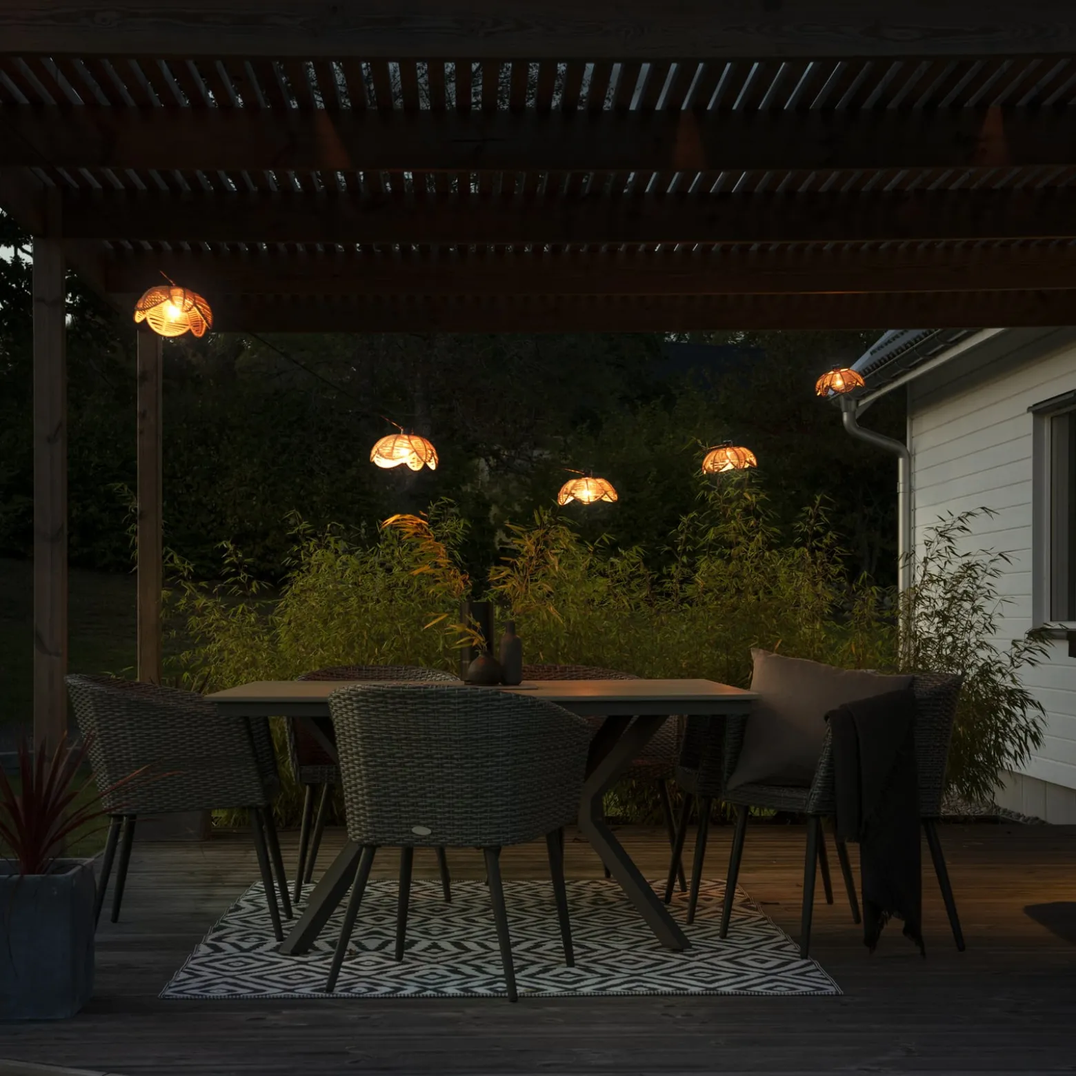 LED-Lichterkettensystem Party, Basis-Set, inkl. dimmer, IP44