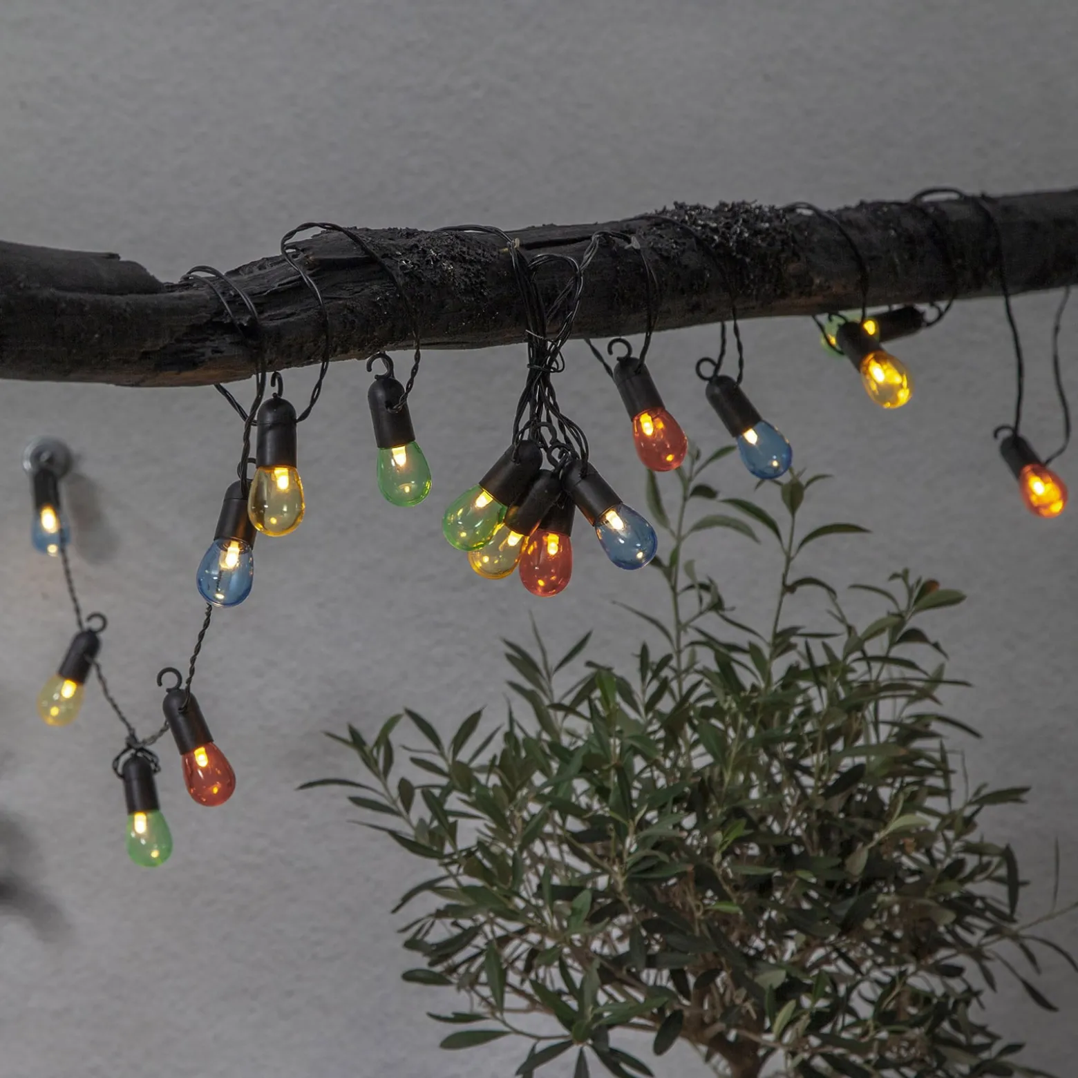 LED-Lichterkette Small Hooky, bunt