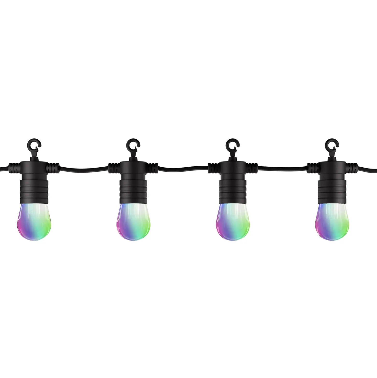 LED-Lichterkette tint Stella, 12-flammig, CCT, RGB