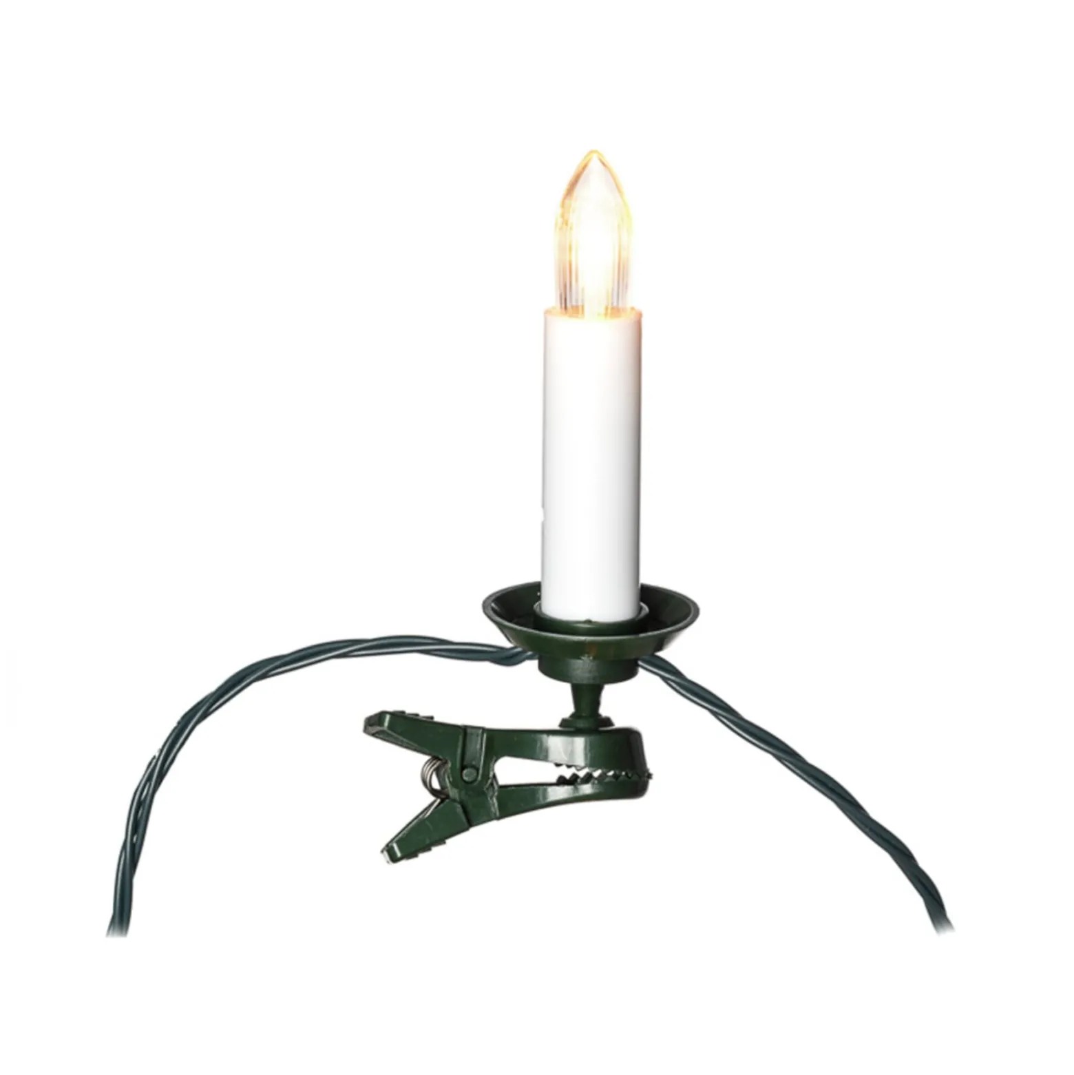 LED-Lichterkette Topbirnen IP20 amber 25-flammig