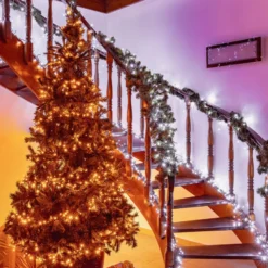 LED-Lichterkette Twinkly CCT, 250-fl. 20 m schwarz