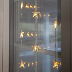 LED-Lichtervorhang Star Curtain, 30-flammig