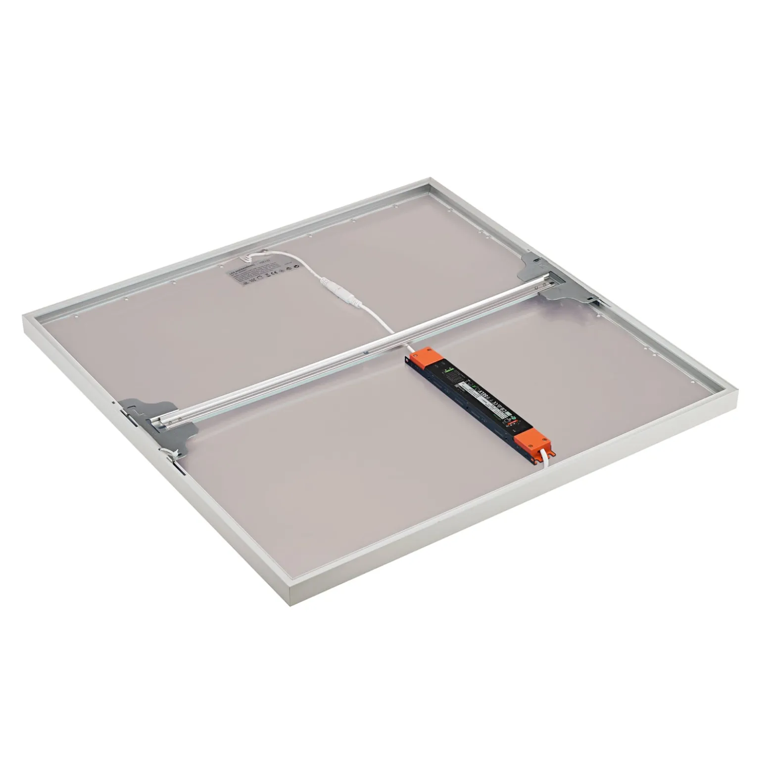 LED-Panel Fled, 4.320 lm, 62x62 cm, 115°, 3.000 K