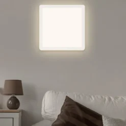 LED-Panel Jali Square, weiß, 29,2 cm, Kunststoff, 2.700 K