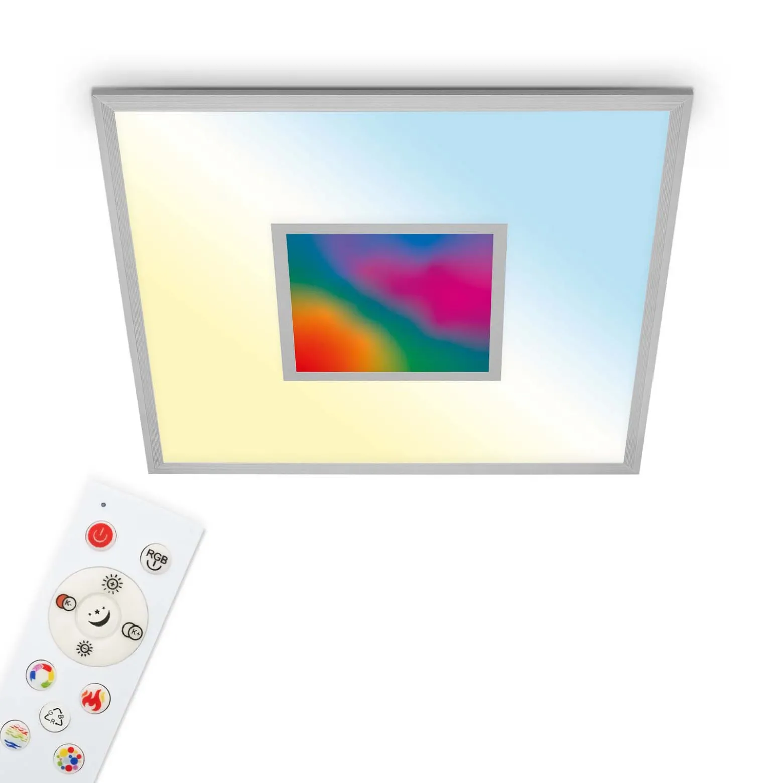 LED-Panel Magic Cento silber CCT RGB 60x60cm