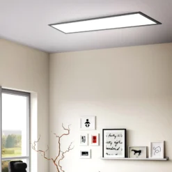 LED-Panel Odin Remote CCT, 100 x 25 cm, schwarz