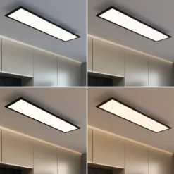 LED-Panel Piatto CCT Fernbedienung 100x25 schwarz