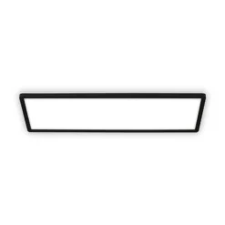 LED-Panel Shallow on/off, 58 x 20 cm, schwarz, 840 Backlight