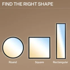 LED-Panel Shallow Remote CCT, 58 x 20 cm, schwarz, Backlight