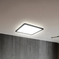 LED-Panel Slim Remote RGBW, 29 x 29 cm, schwarz, Backlight
