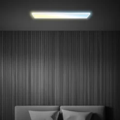 LED-Panel Tava CCT, weiß, 98 x 20 cm, Backlight, Kunststoff