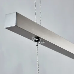 LED-Pendel Dina, 4-fl., nickel, höhenverstellbar, 3.000 K