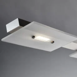 LED-Pendel Dina, 4-fl., nickel, höhenverstellbar, 3.000 K