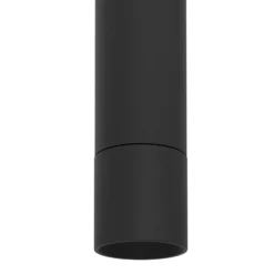 LED-Pendellampe Almudaina, schwarz, Länge 84 cm, 4-flg.,