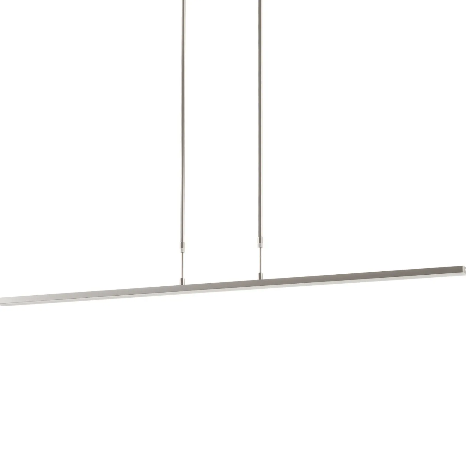 LED-Pendellampe Zelena, stahl, Länge 122 cm, Metall, CCT