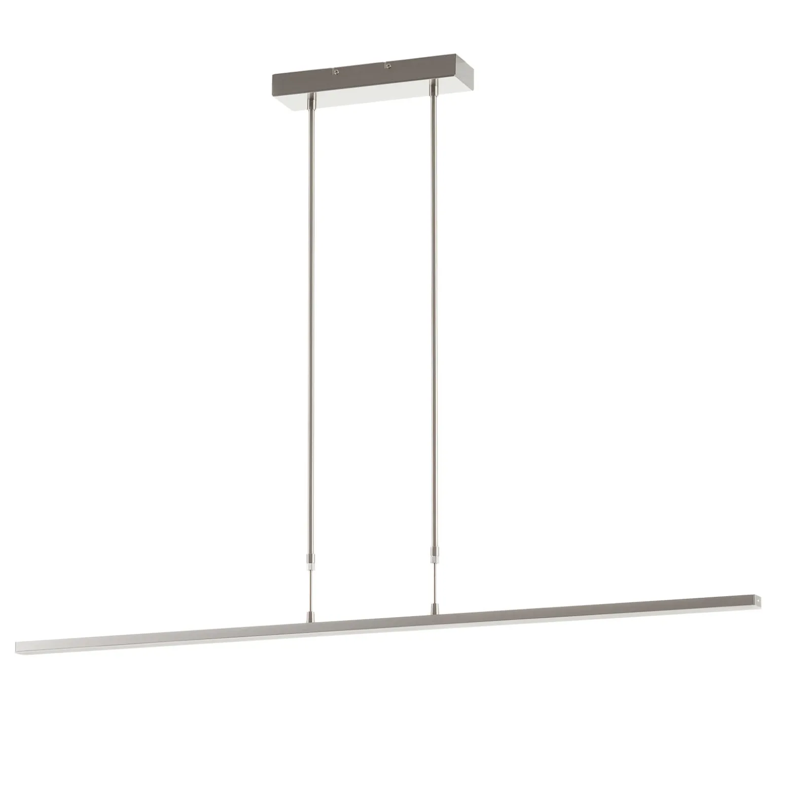 LED-Pendellampe Zelena, stahl, Länge 122 cm, Metall, CCT