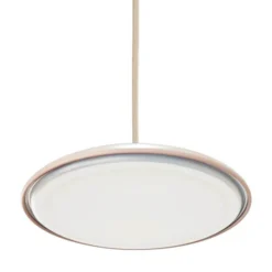 LED-Pendelleuchte Artist, Ø 25 cm, staubrosa, Metall