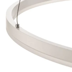 LED-Pendelleuchte Giotto, einflammig, weiß