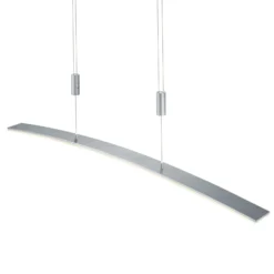 LED-Pendelleuchte New Loire, aluminium