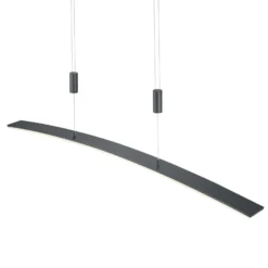 LED-Pendelleuchte New Loire, anthrazit