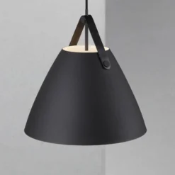 LED-Pendelleuchte Strap 36, schwarz