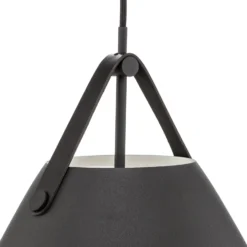 LED-Pendelleuchte Strap 36, schwarz