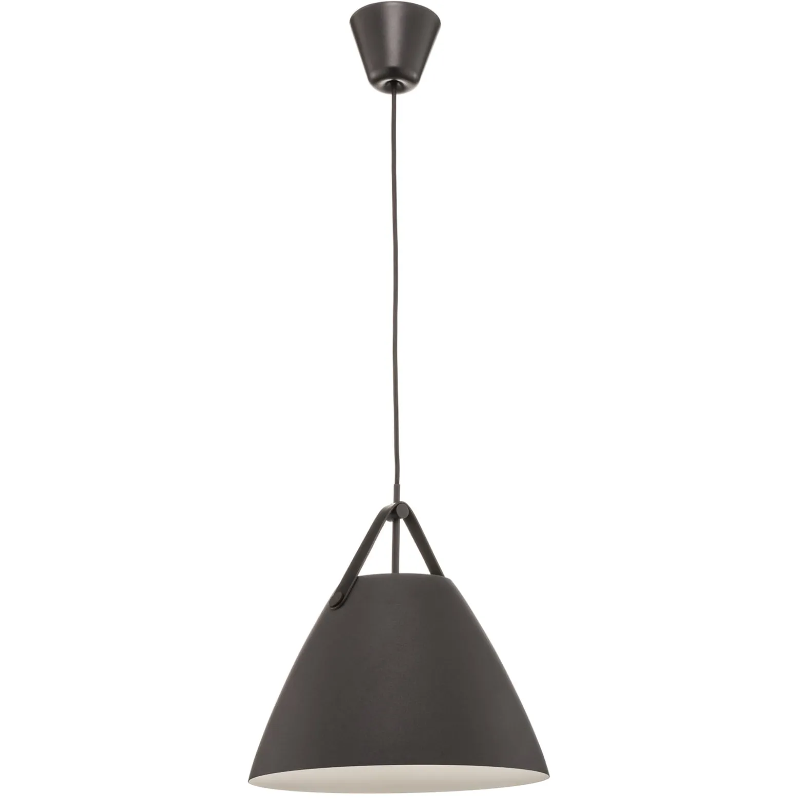 LED-Pendelleuchte Strap 36, schwarz