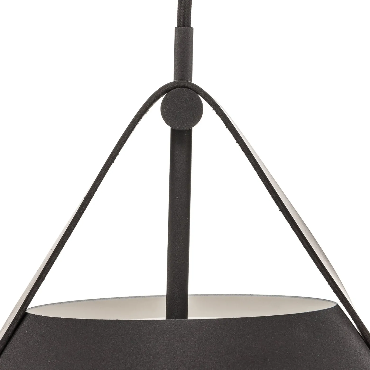 LED-Pendelleuchte Strap 36, schwarz