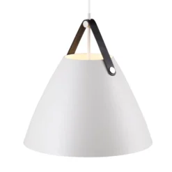 LED-Pendelleuchte Strap 36, weiß