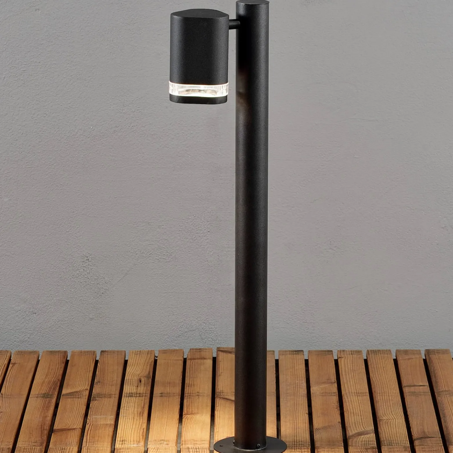 LED-Pollerleuchte Modena in Schwarz