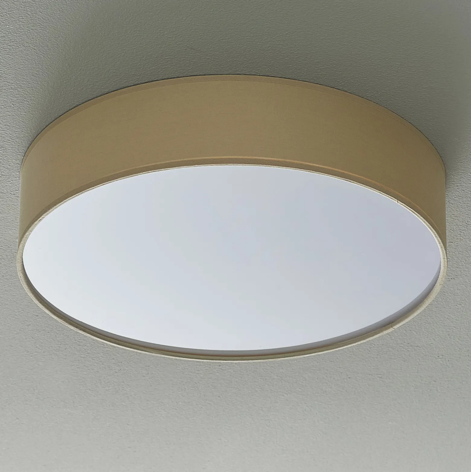 LEDS-C4 Bol LED-Deckenleuchte mit Stoffschirm