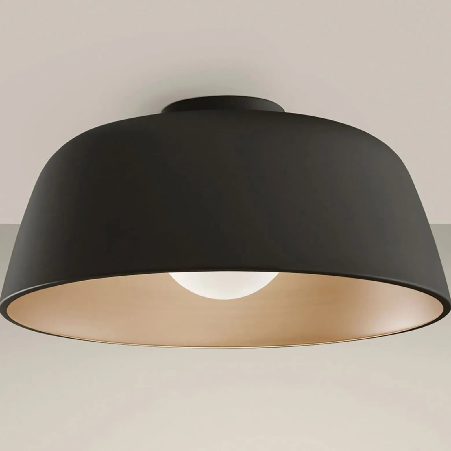 LEDS-C4 Miso Deckenleuchte Ø 43,3 cm schwarz