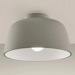 LEDS-C4 Miso Deckenleuchte Ø 28,5 cm steingrau