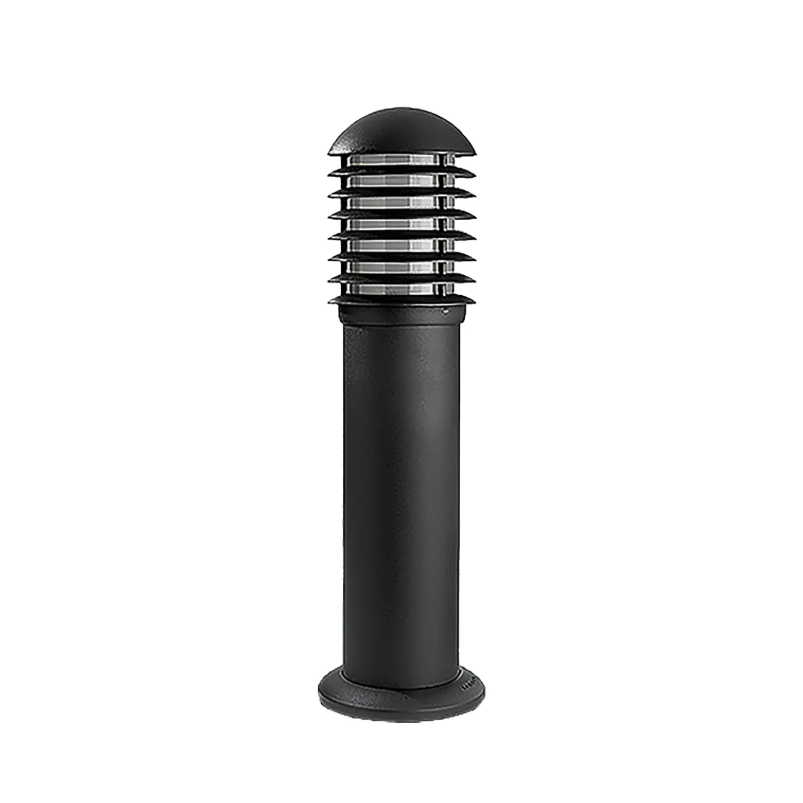 LEDS-C4 Sockelleuchte Balizas Grid, anthrazit, Aluminium E27
